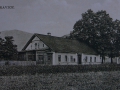 Obecní hostinec na Ostravici kol. r 1933